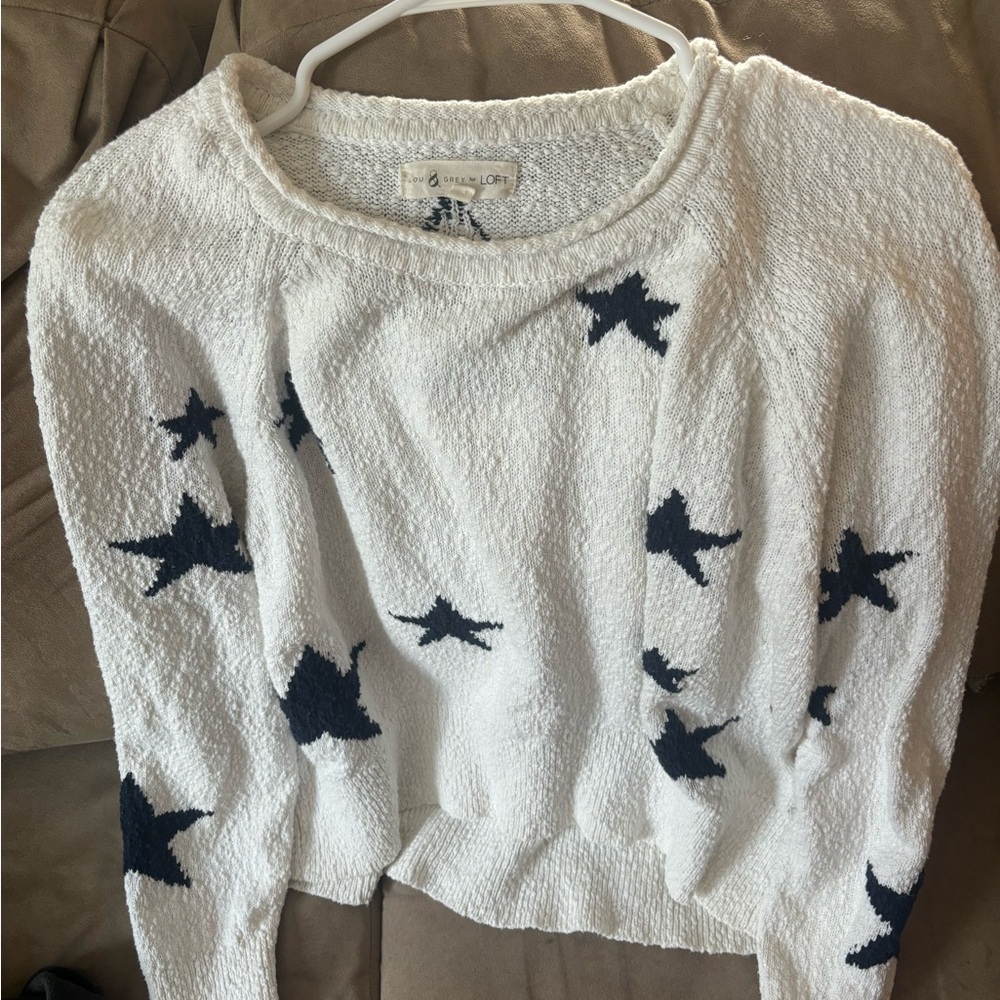 Lou & grey for LOFT star sweater